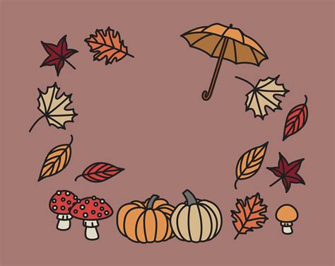 fall cute clipart|simple fall clip art.